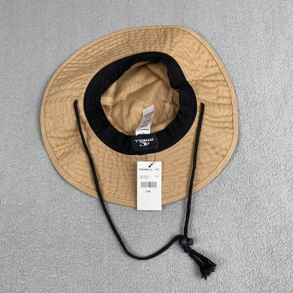 O’Neill Tan Floppy Bucket Hat Great For Beach Cruise‎ Fishing One Size,NEW - Picture 2 of 7